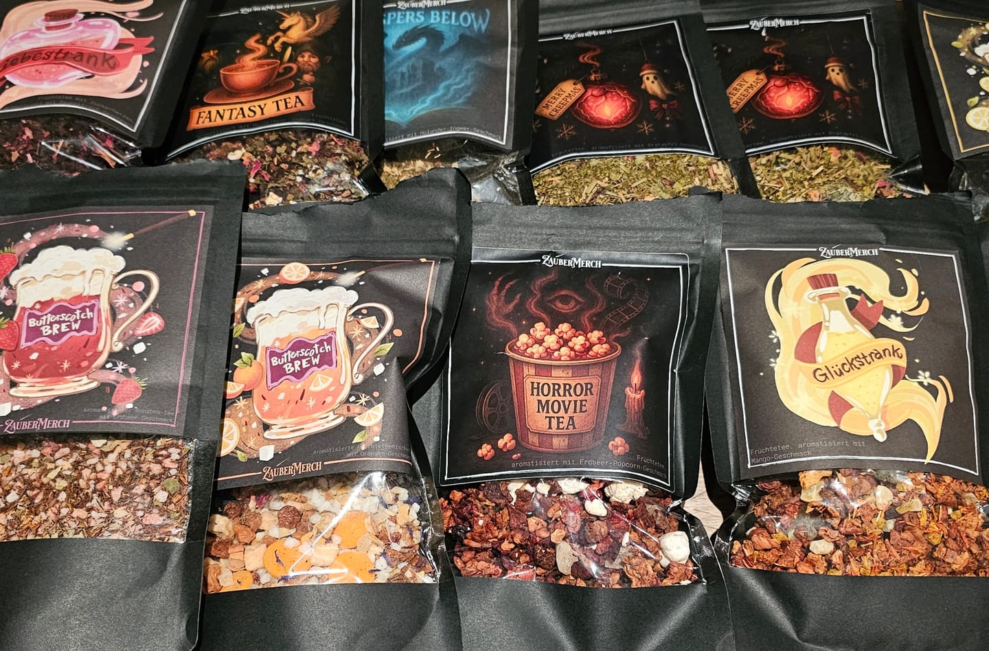Customer photo review of Christmas Movie Tea – Früchtetee mit gebrannten Mandeln & Popcorn | Limitierter Winter Tee