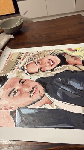 Customer photo review of PAINT BY NUMBERS | CUSTOM