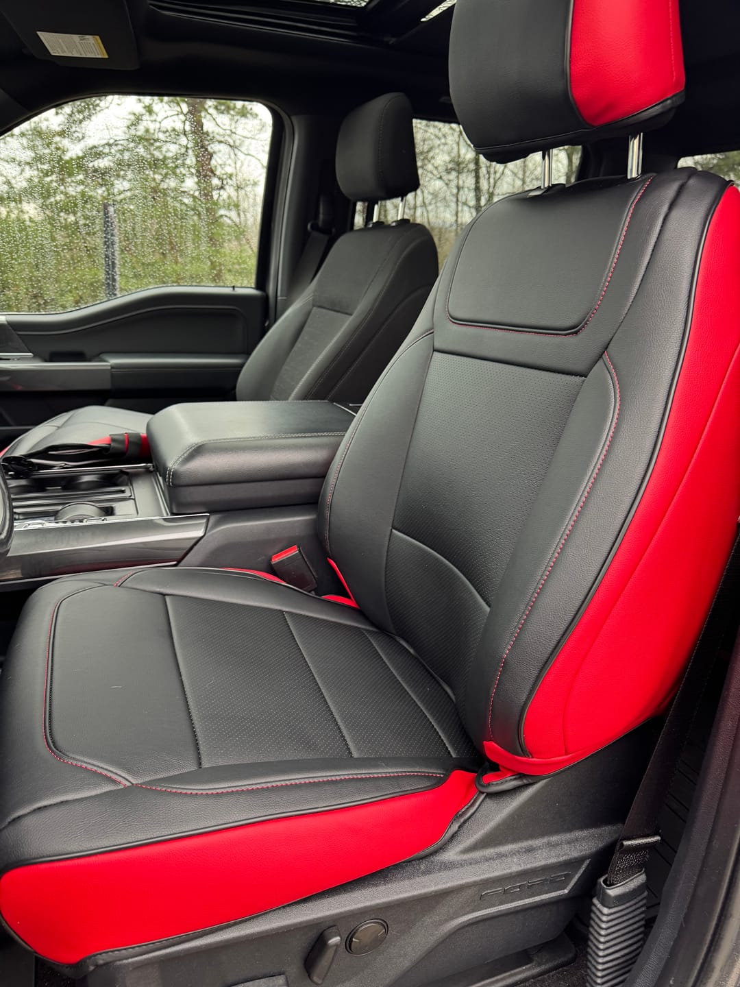 Customer photo review of 2021+ Ford F150 / 23+ F-250 F-350 Custom Seat Covers