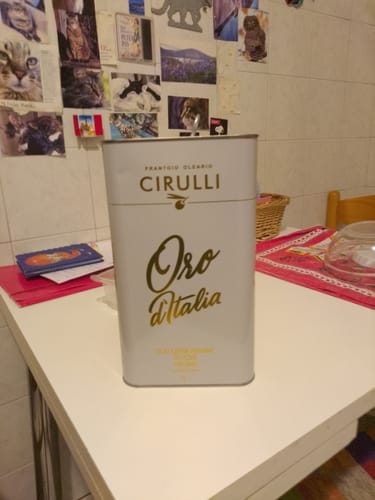 Customer photo review of 1 lattina di olio extravergine di oliva • 3 Litri