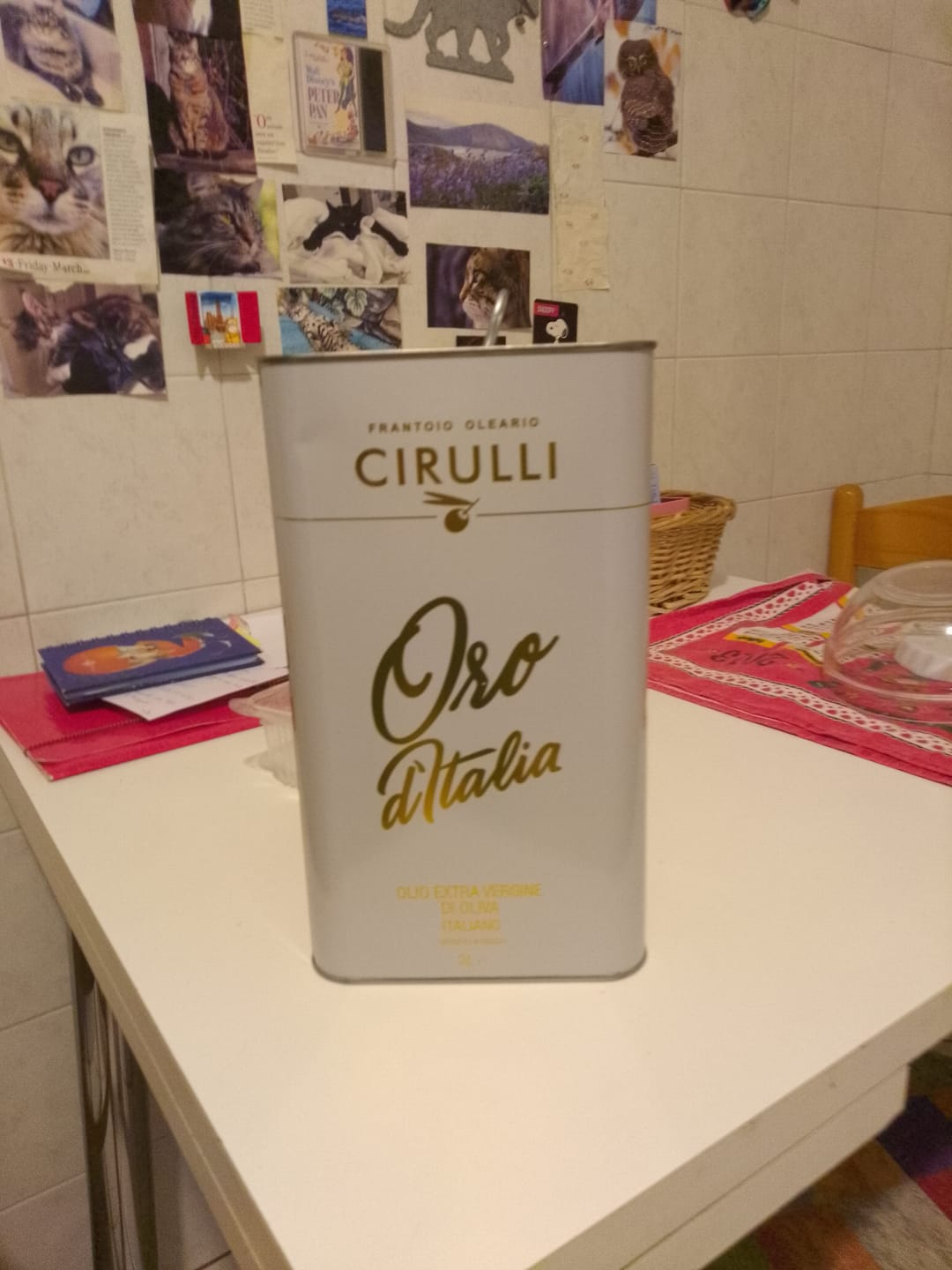 Customer photo review of 1 lattina di olio extravergine di oliva • 3 Litri