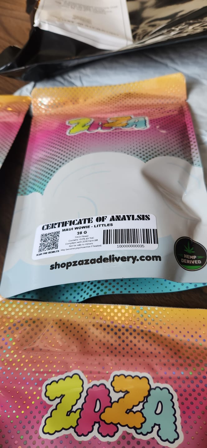 Customer photo review of Maui Wowie - 28 Grams Littles - Sativa