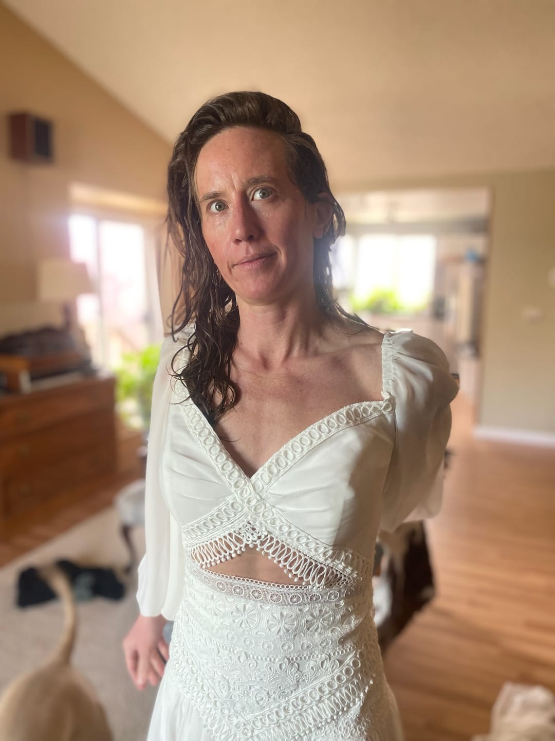 Customer photo review of At Home Try-On Rental