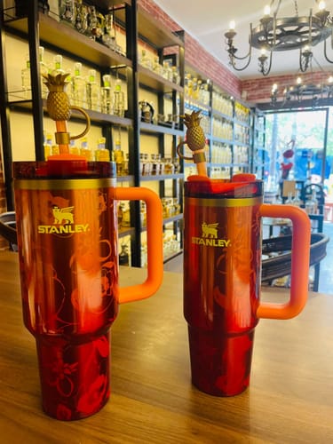 Customer photo review of Stanley 1913 x LoveShackFancy Quencher H2.O Flowstate™ Tumbler with Handle | 887 ML