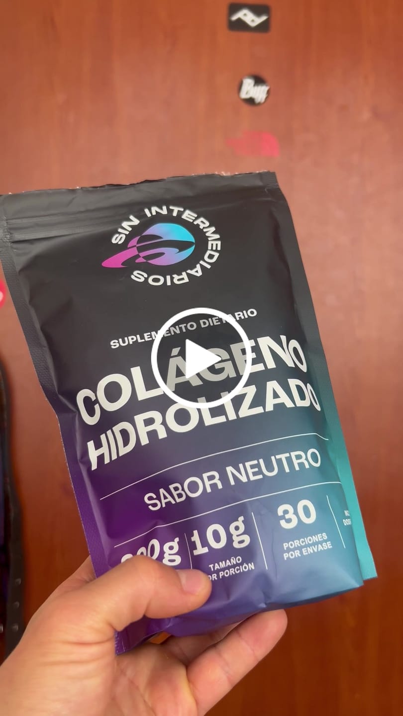 Customer video review of Colágeno Hidrolizado