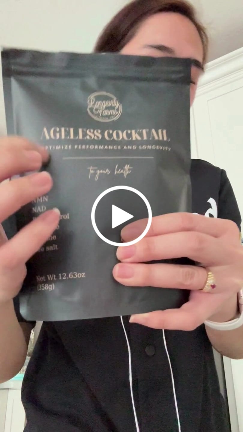 Customer video review of Ageless Cocktail