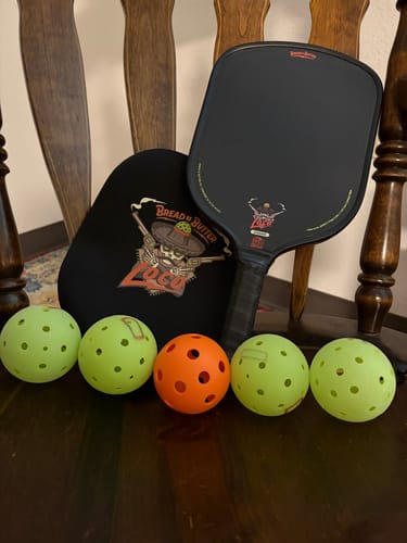 Customer photo review of (PRE-ORDER SHIPPING BETWEEN 3/25 and 4/1) The Loco 16mm Pickleball Paddle- Standard