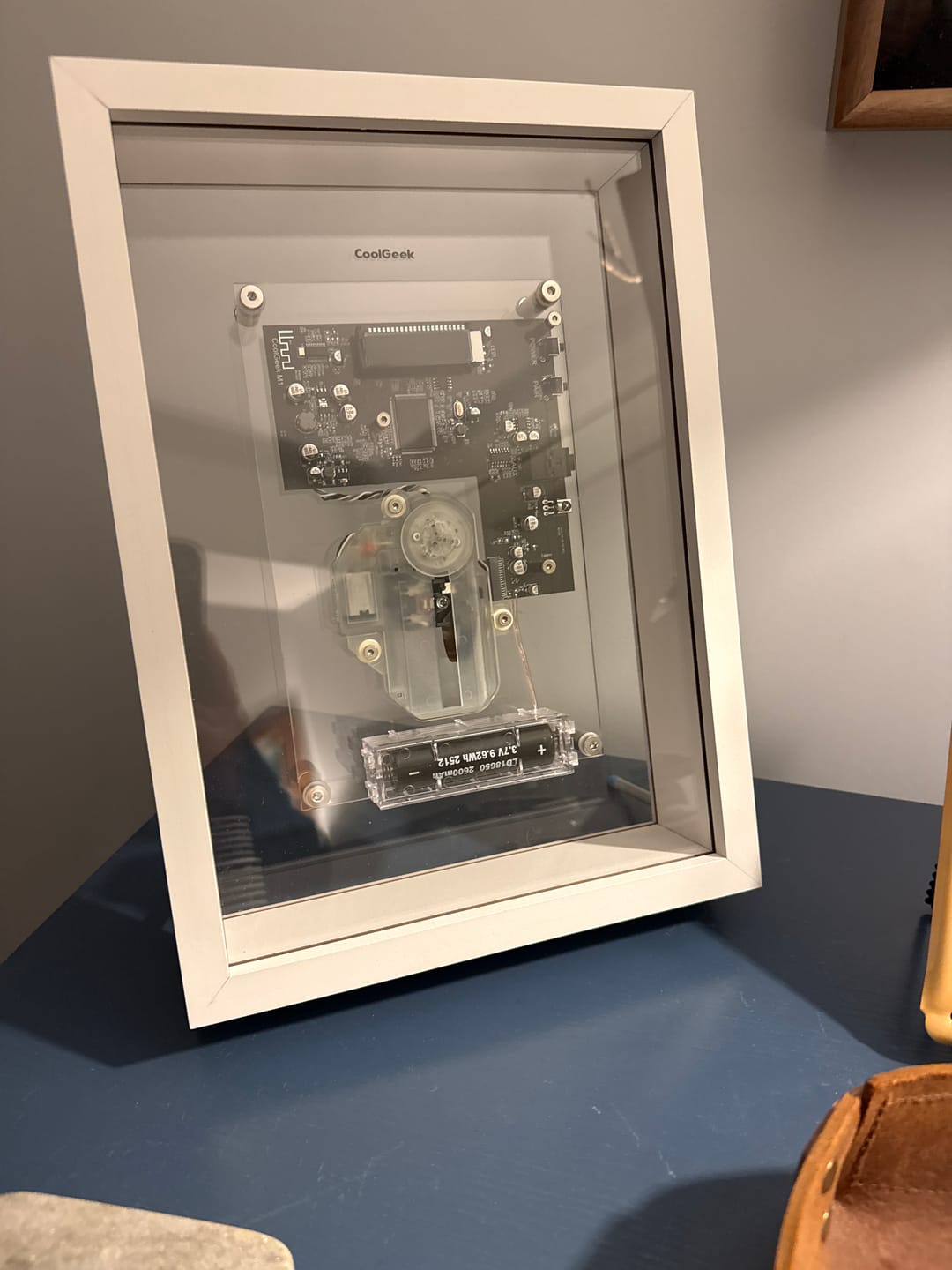 Customer photo review of M1 Music Frame CD Player