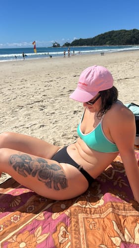 Customer photo review of Salty Vibes Relaxed Dad Cap (pre-sale)