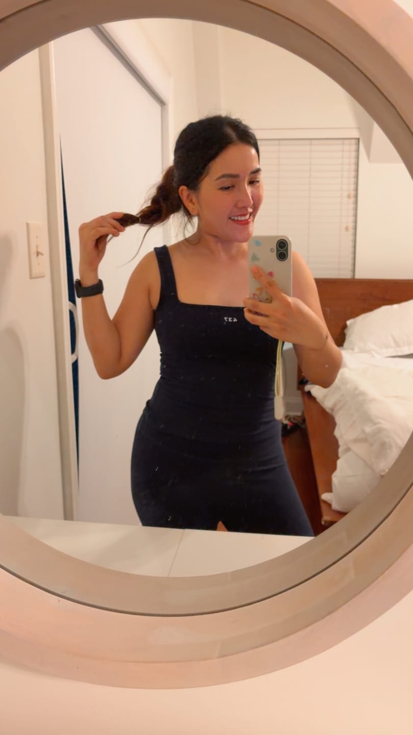 Customer photo review of The Square Tank / Navy