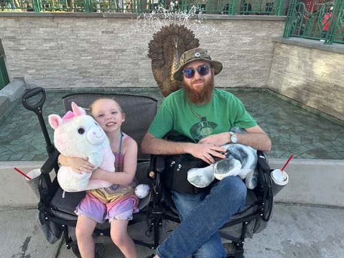 Customer photo review of LAWN CHARIOT