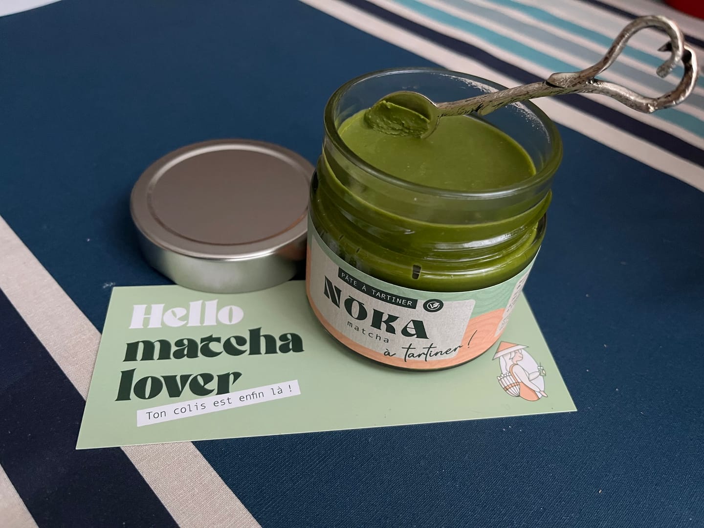 Customer photo review of Noka à tartiner - Pâte à tartiner vegan au matcha