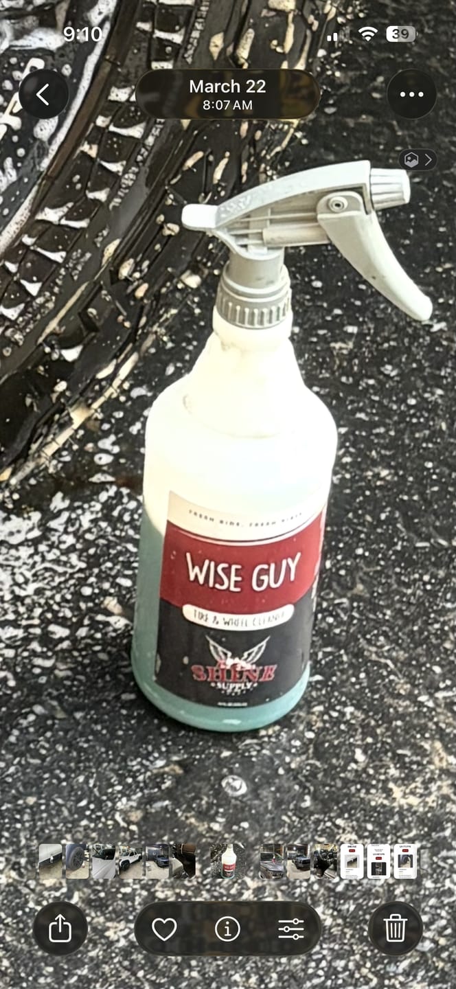 Customer photo review of Shine Supply 32oz. Labels