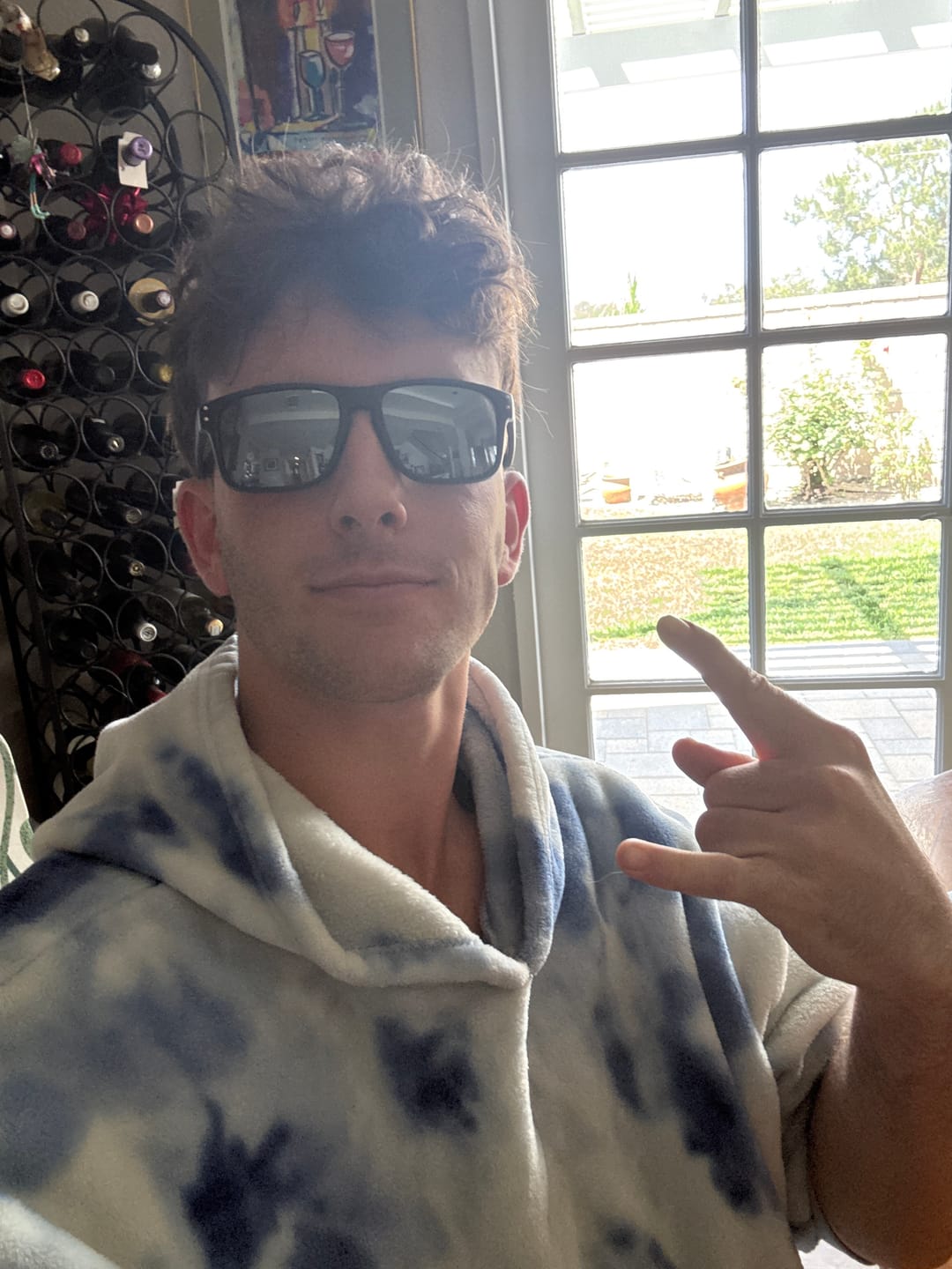 Customer photo review of 80Eighty® Polarized Sunglasses - Black Chrome
