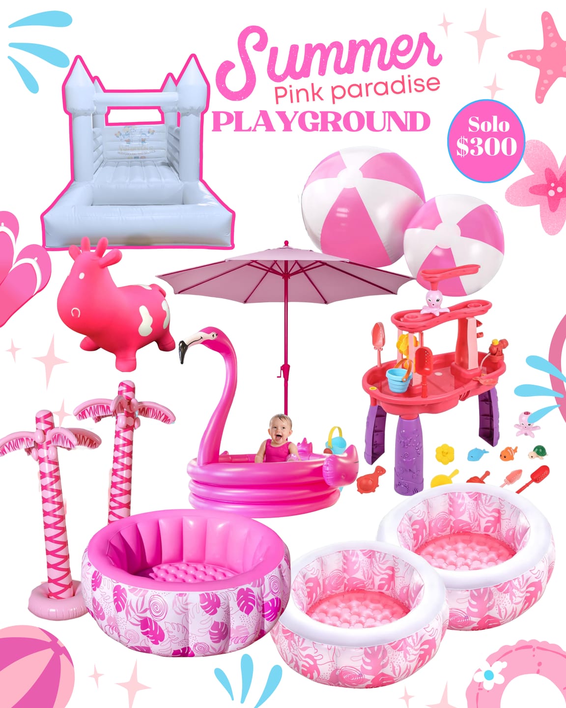 Customer photo review of Pink Paradise Playground