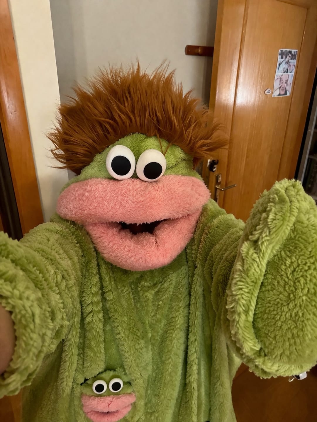 Customer photo review of Snuggle Beast Pajama