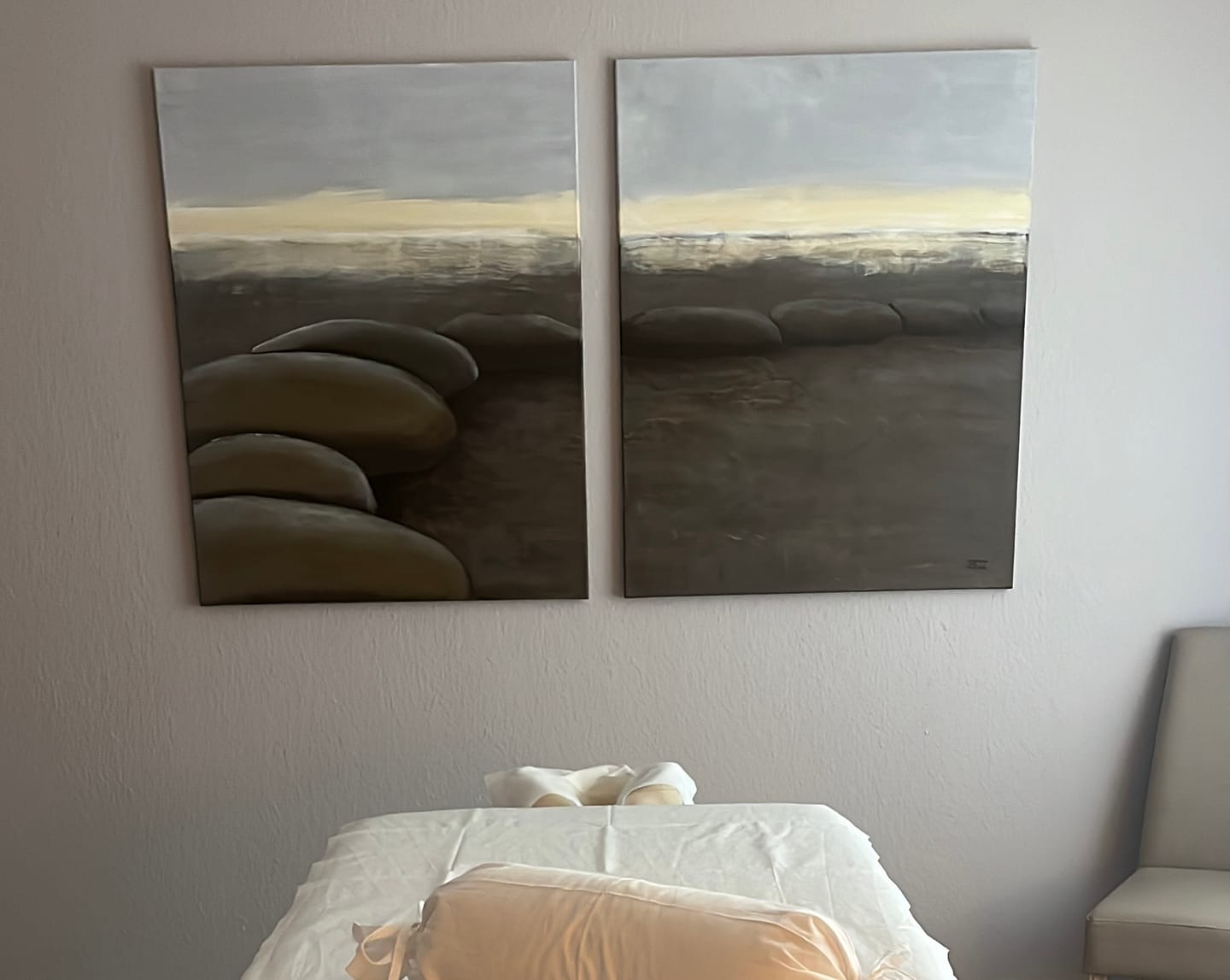 Customer photo review of Einwegauflagen/ Nasenschlitztücher für die Massageliege