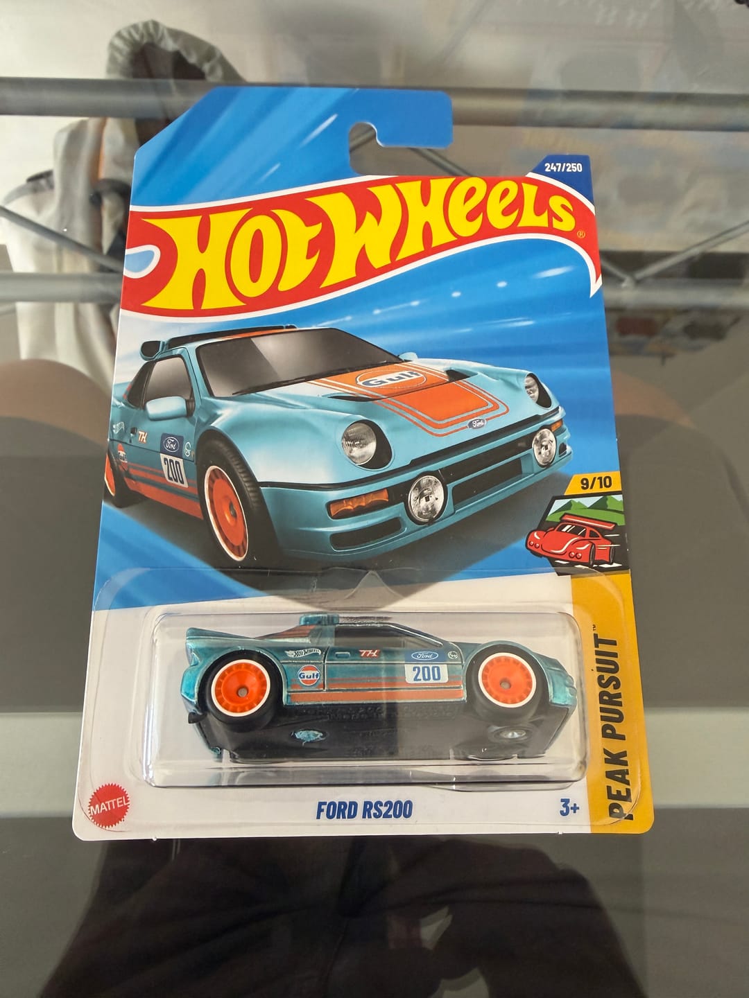 Customer photo review of Hot Wheels - Ford RS200 (Super Treasure Hunt - STH)