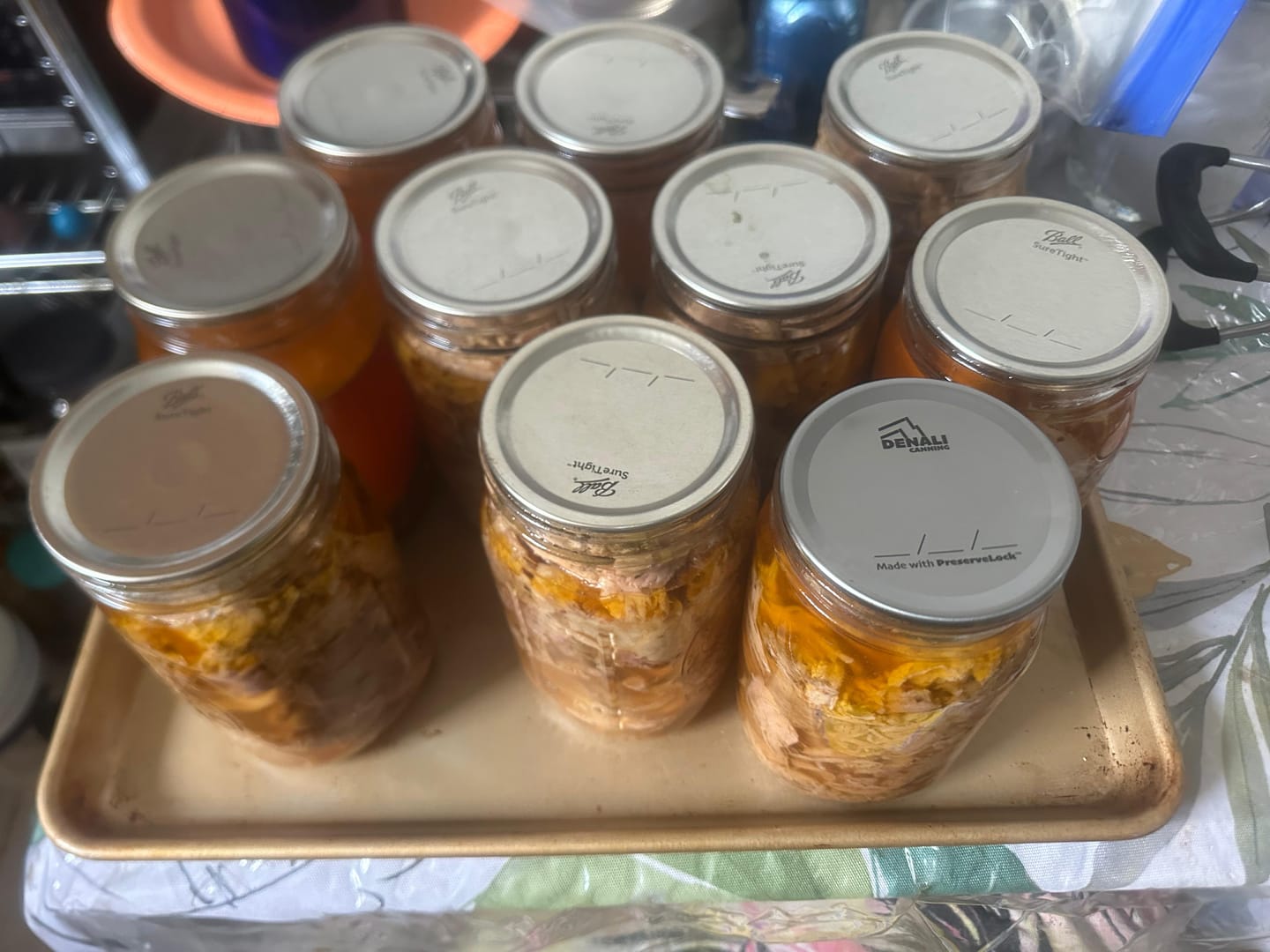Customer photo review of Wide, (10) Dozen Lids, (2) Dozen Rings