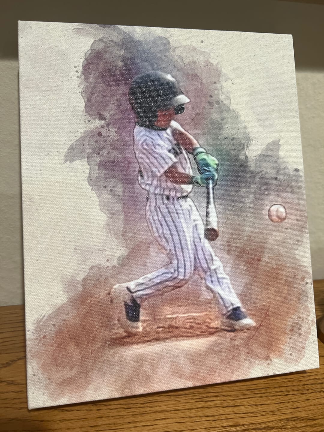 Customer photo review of Personalized photo Painting
