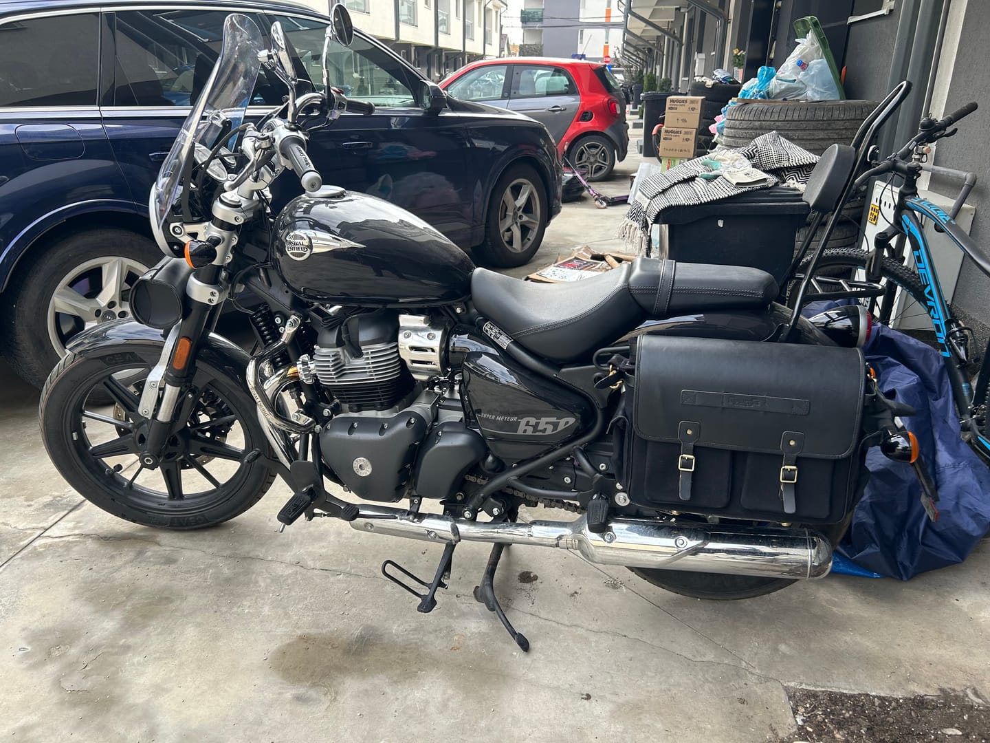 Customer photo review of expedition saddlebag