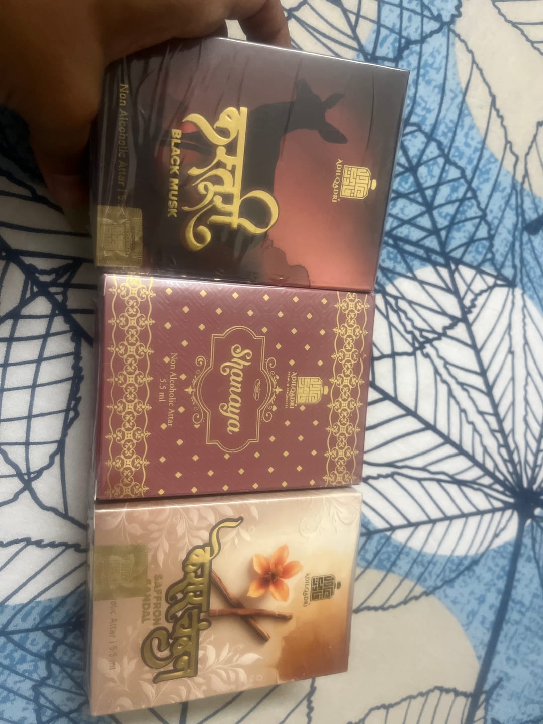 Customer photo review of Kasturi Musk Attar Perfume 5.5 ML