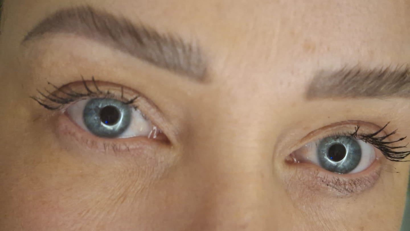 Customer photo review of MIKAH - Brow Lamination Kit