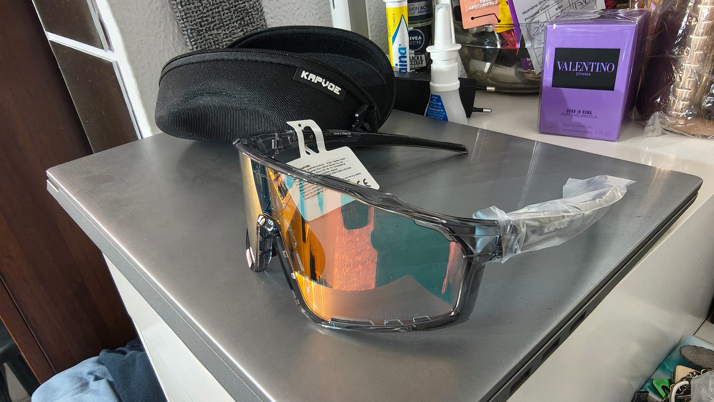 Customer photo review of REVO Kapvoe X76 Photochromic Sunglasses