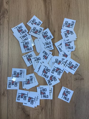 Customer photo review of Sticker Vinile Classico