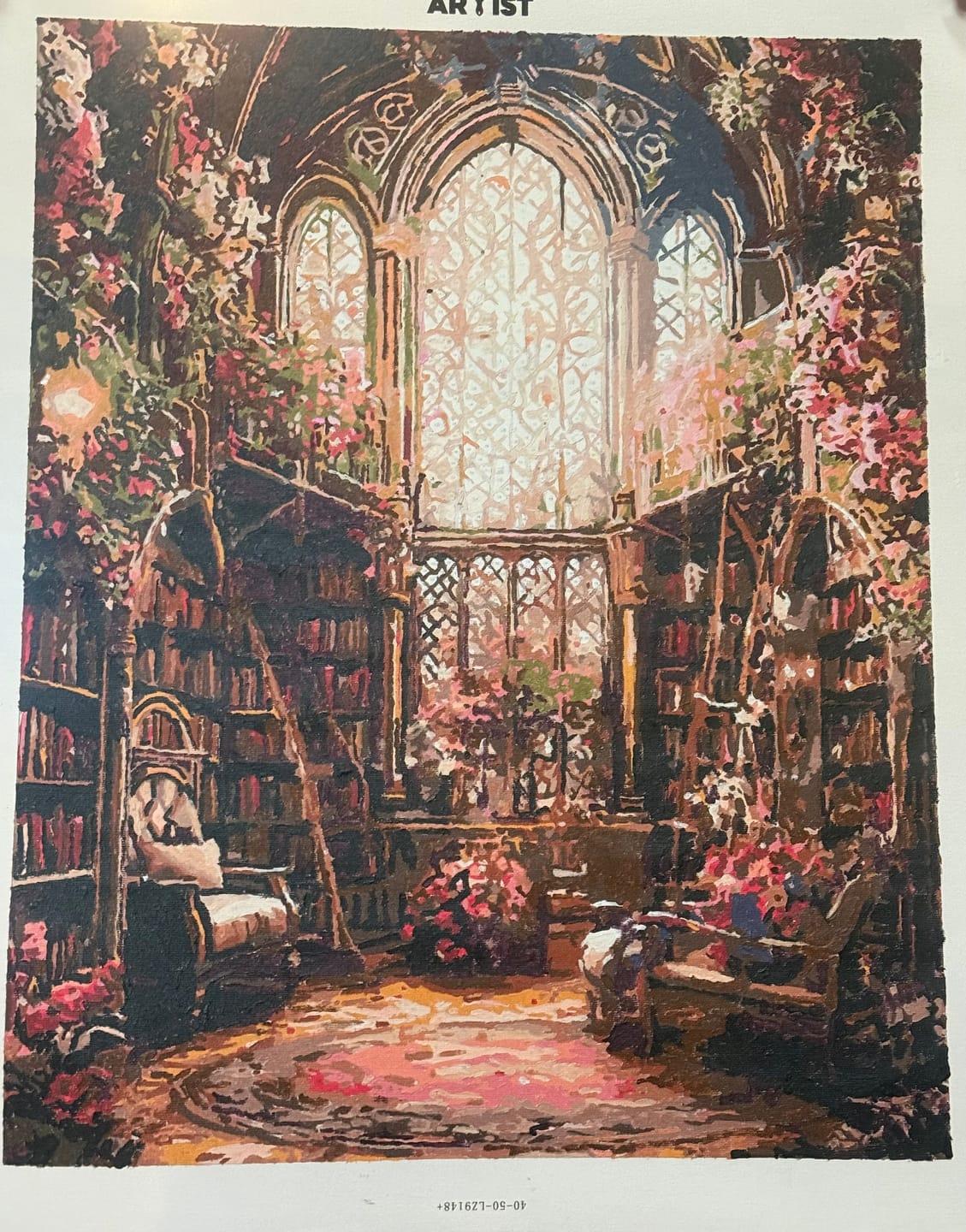 Customer photo review of Enchanted Floral Library