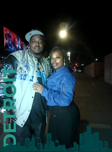 Customer's photo of the couple celebrated by their custom song 'Your Song on YouTube'.