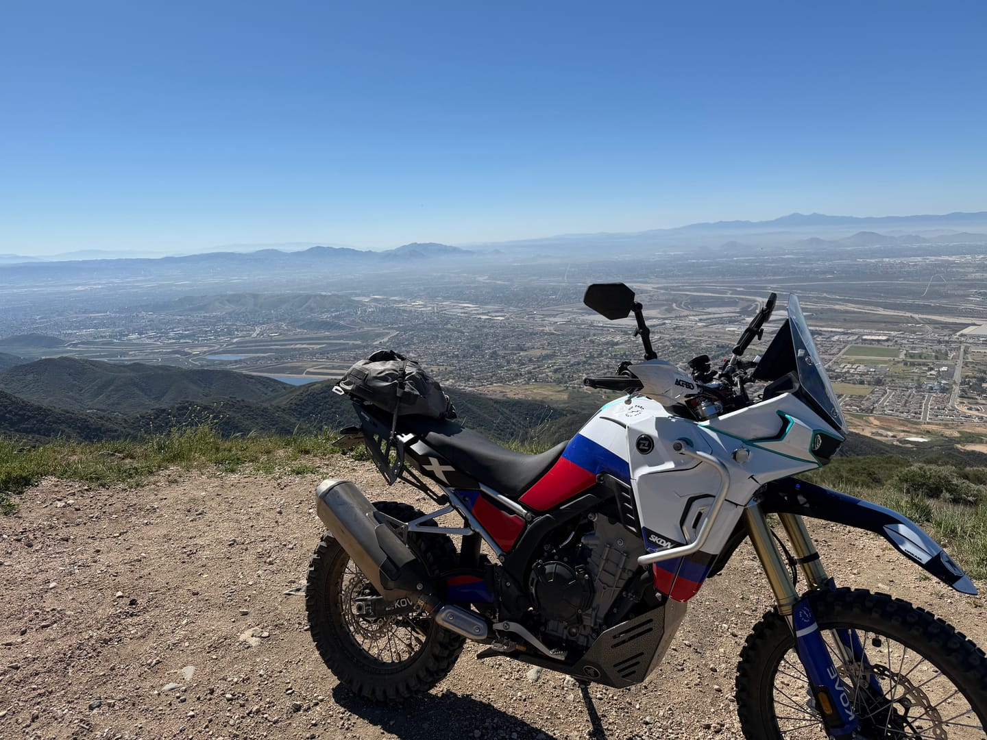 Customer photo review of Kove 800X/800X Rally Luggage Rack