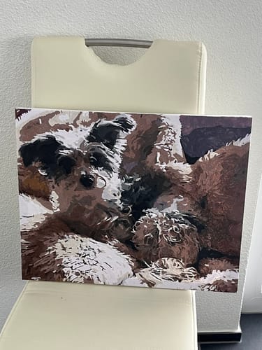 Customer photo review of PAINT BY NUMBERS | CUSTOM