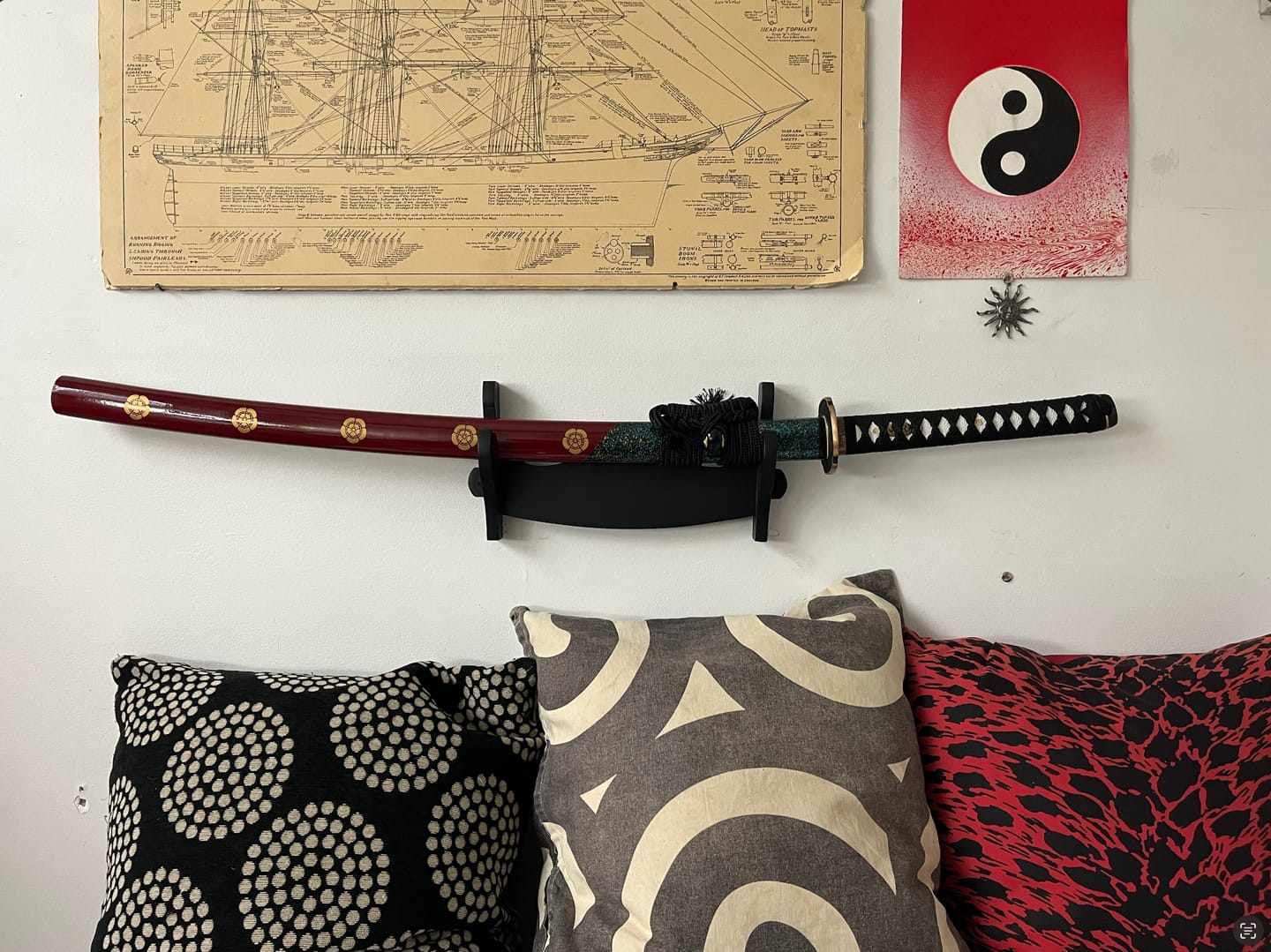 Customer photo review of Flower of Fire Katana