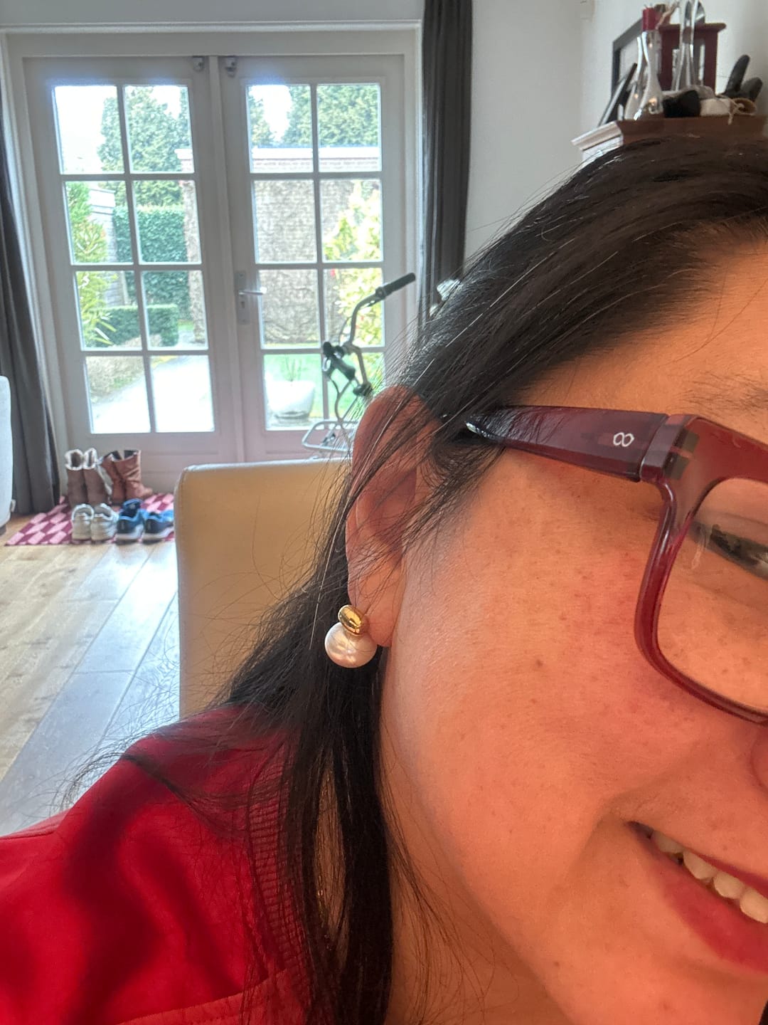 Customer photo review of Loom Earrings (Bundle)