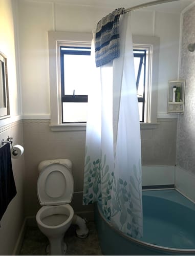 Customer photo review of Bude Tile Wallpaper - Multi