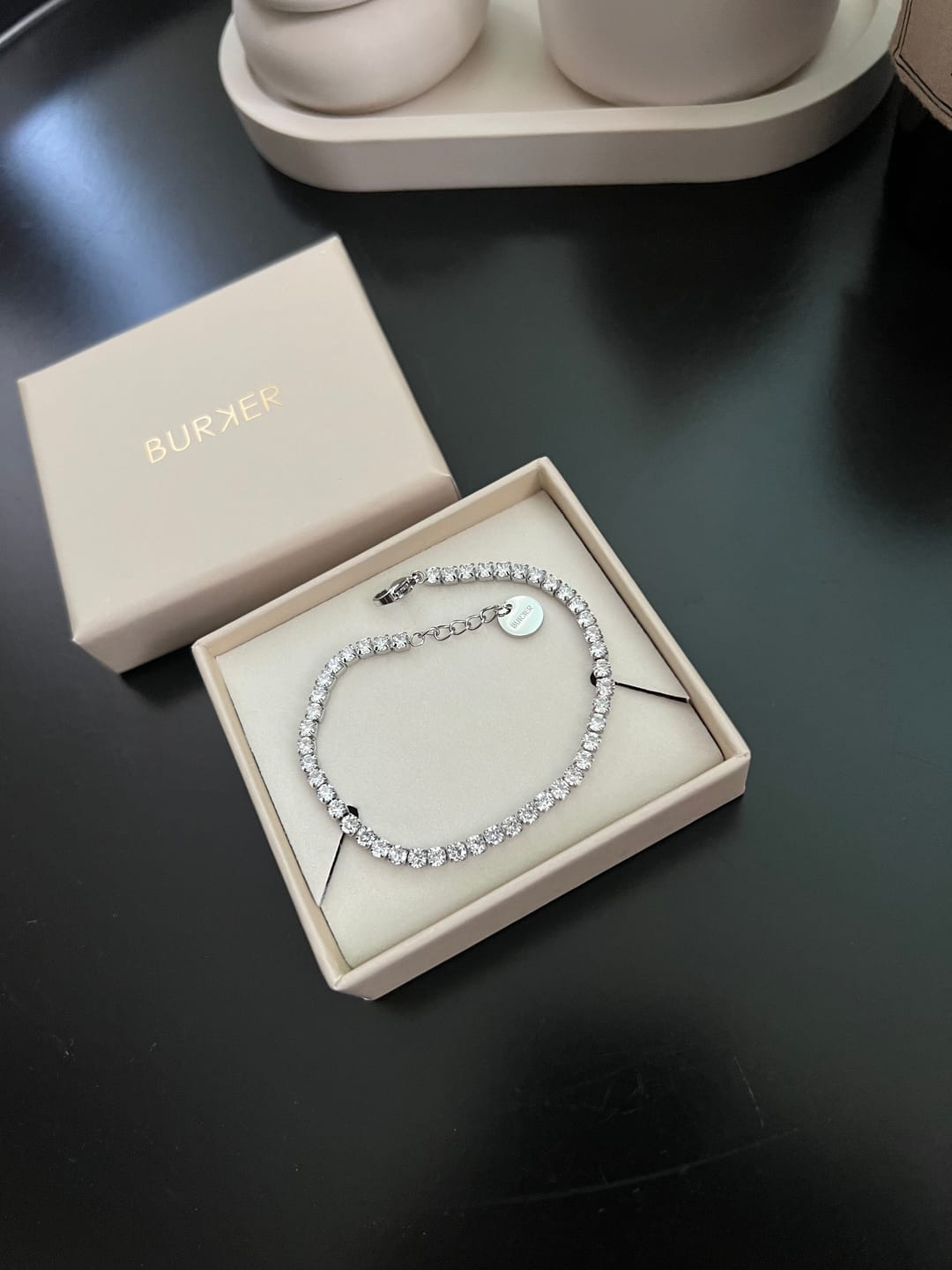 Customer photo review of Ava Gold Bracelet