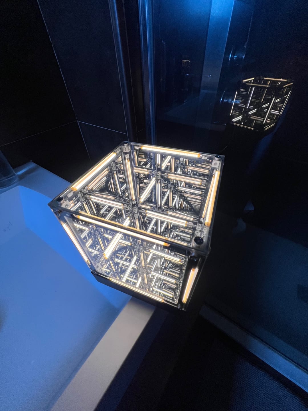 Customer photo review of Infinity LED Cube 5D effect