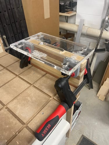 Customer photo review of Cutting Board Side Finger Grip Jig