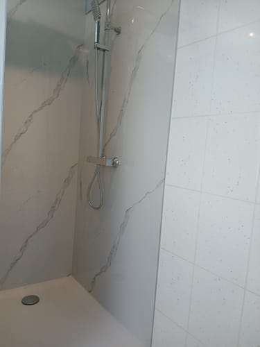 Customer photo review of Baguette Depart/Finition aluminium pour /PVC/SPC/Feuille de pierre