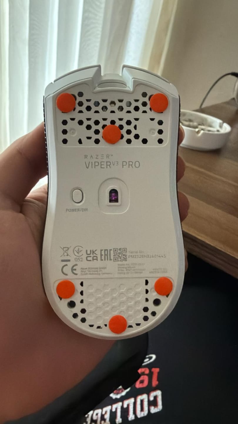 Customer photo review of X-Raypad Titanium U9 Mouse Skates