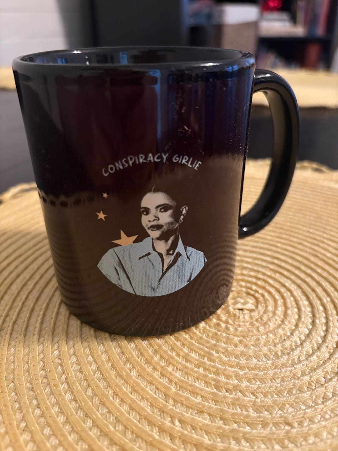 Customer photo review of Conspiracy Girlie Mug