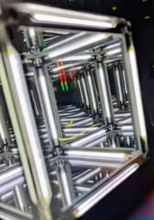 Customer photo review of Infinity LED Cube 5D effect