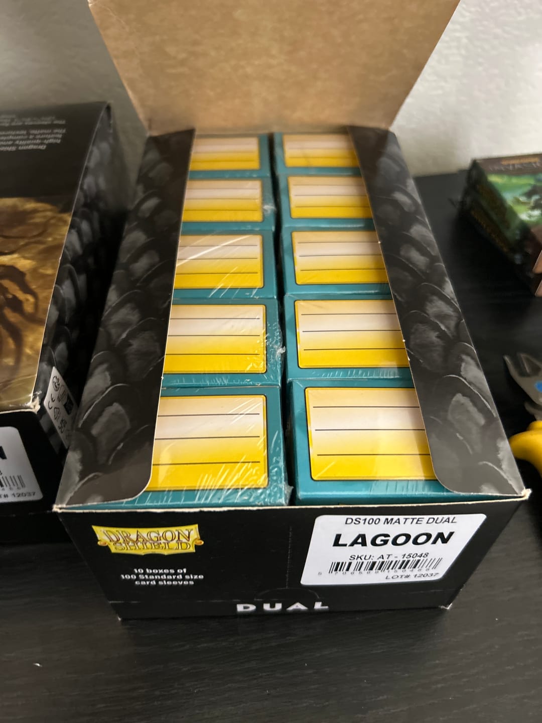 Customer photo review of Dragon Shield Display Case – Premium Card Storage & Protection