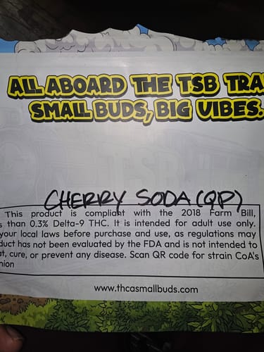 Customer photo review of Cheap THCA Flower Quarter Pound