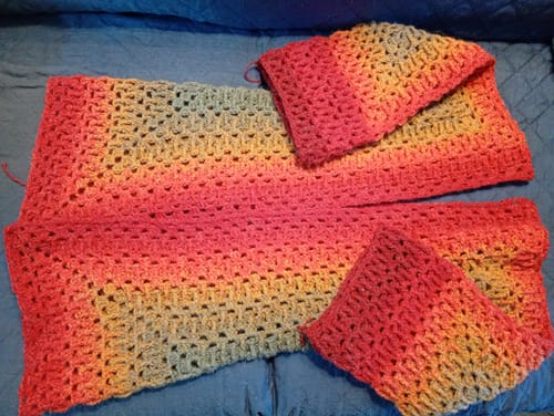 Customer photo review of YarnArt Flowers Alpaca