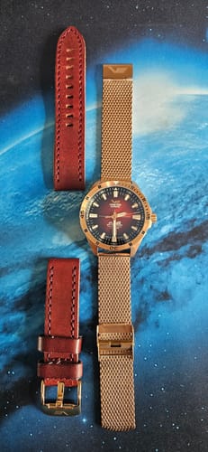 Customer photo review of Almaz / Limousine / Expedition RoseGold Milanese Bracelet - 22mm