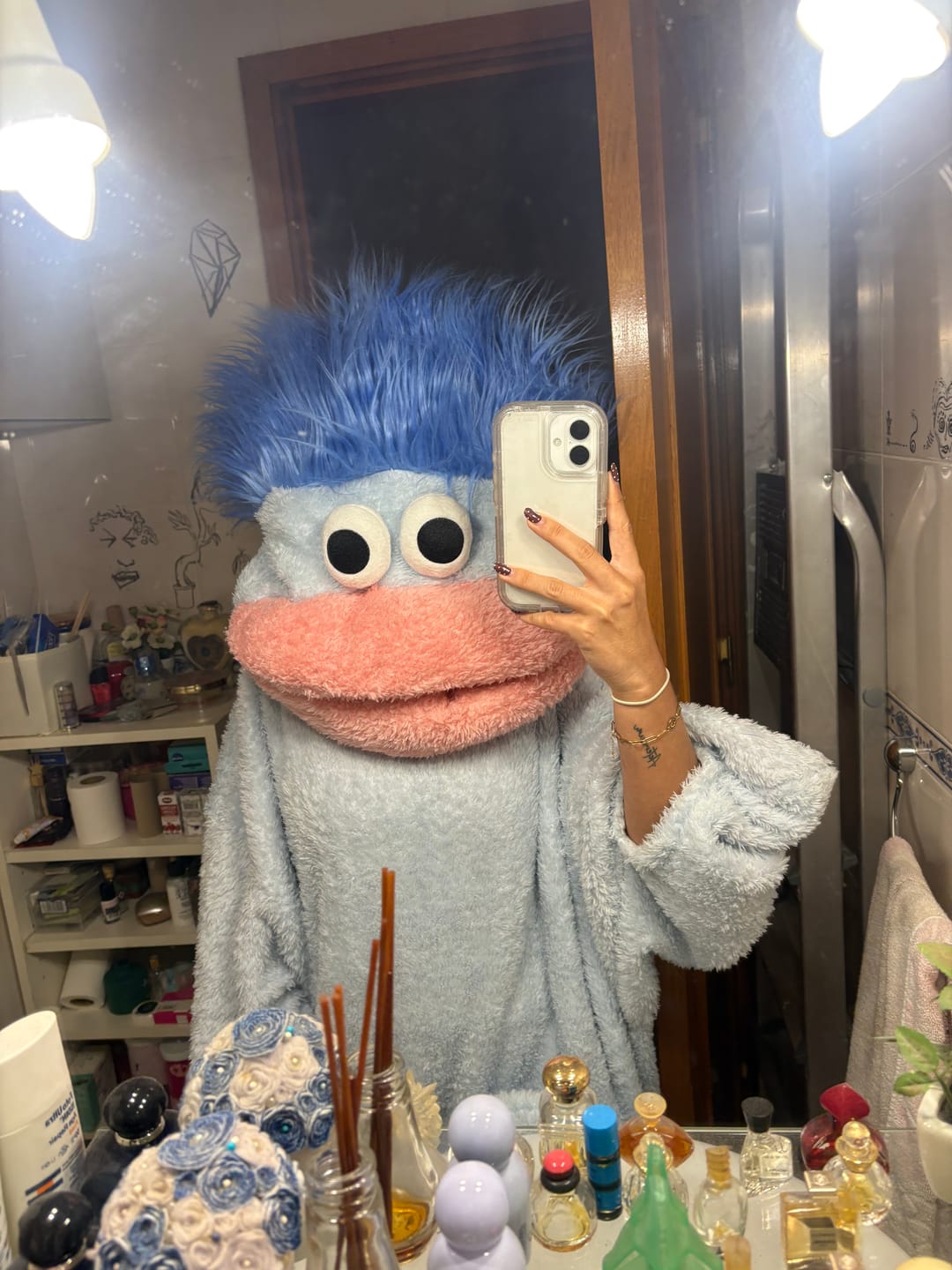 Customer photo review of Snuggle Beast Pajama