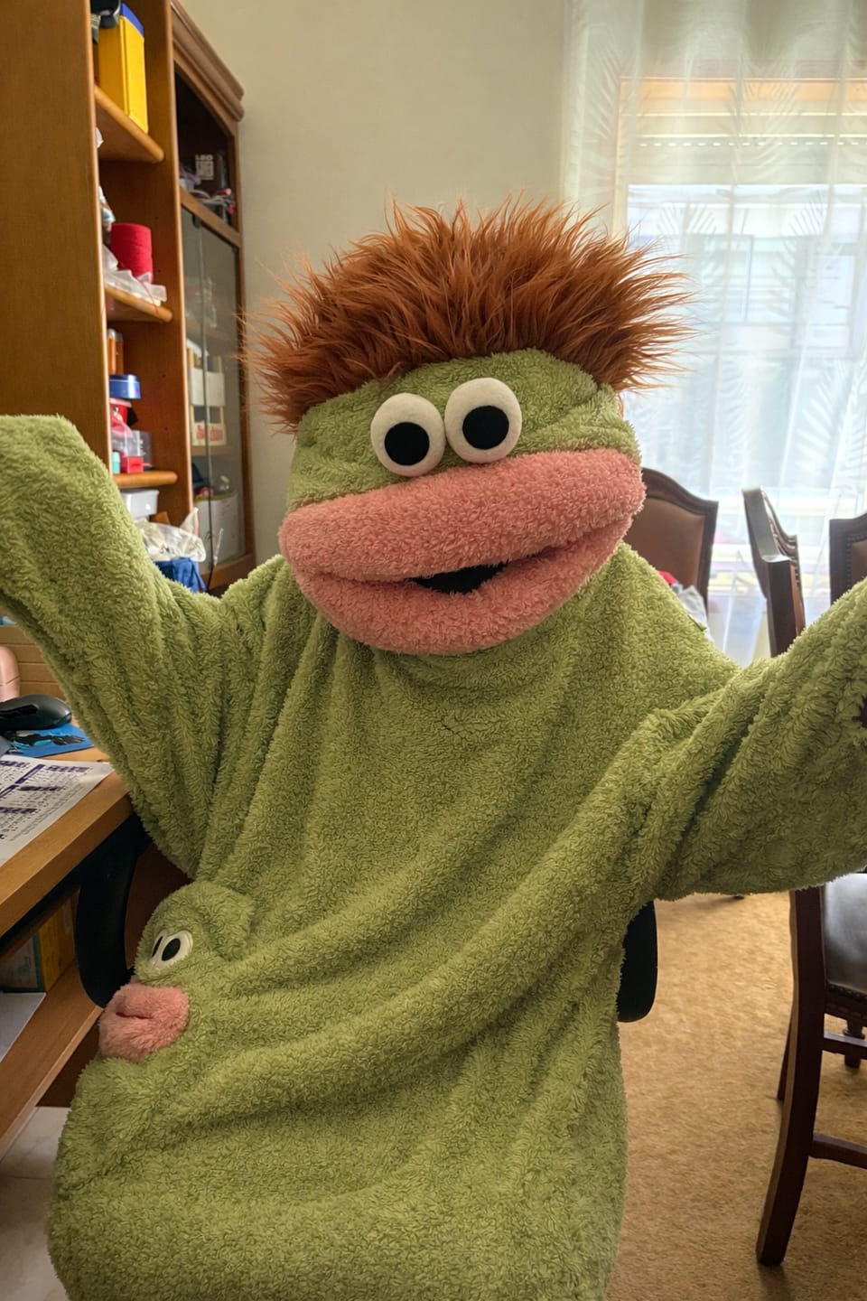 Customer photo review of Snuggle Beast Pajama