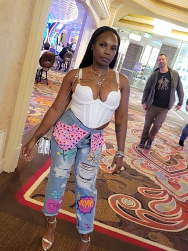 Customer photo review of Candy Bliss Denim